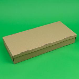 Cutie cu capac detasabil 100 buc/set natur 455X200X70 mm