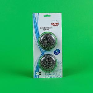 Burete metalic spiralat 2 buc/card