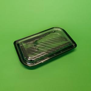 Caserole negre dreptunghi + capac IT131 50 buc/set